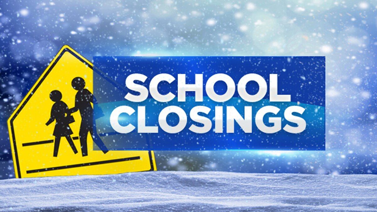 School Closing Graphic